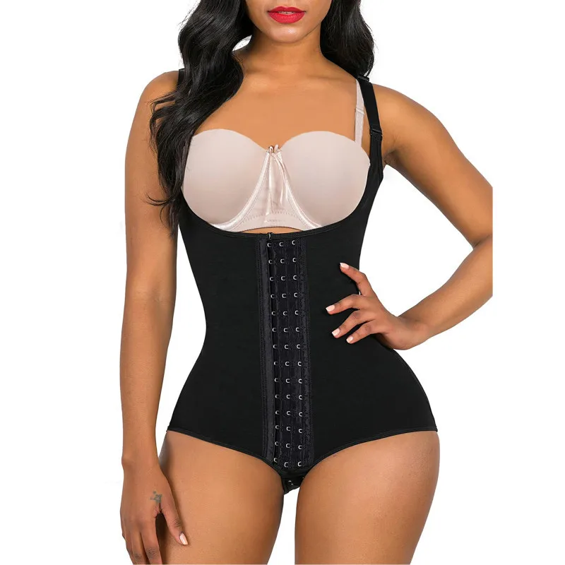 Cachetero Faja moldeadora de alta calidad para mujer con control de abdomen y levantamiento de caderas, marca Columbia Shapewear, con logotipo personalizado.